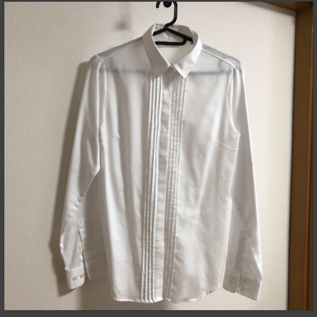 【洋服の青山】白ブラウス レディースのトップス(シャツ/ブラウス(長袖/七分))の商品写真