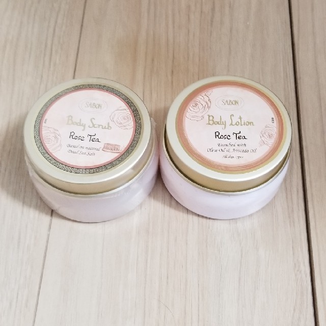 SABON(サボン)の【銀兎さま専用】SABON  ボディーローション スクラブ コスメ/美容のボディケア(ボディローション/ミルク)の商品写真