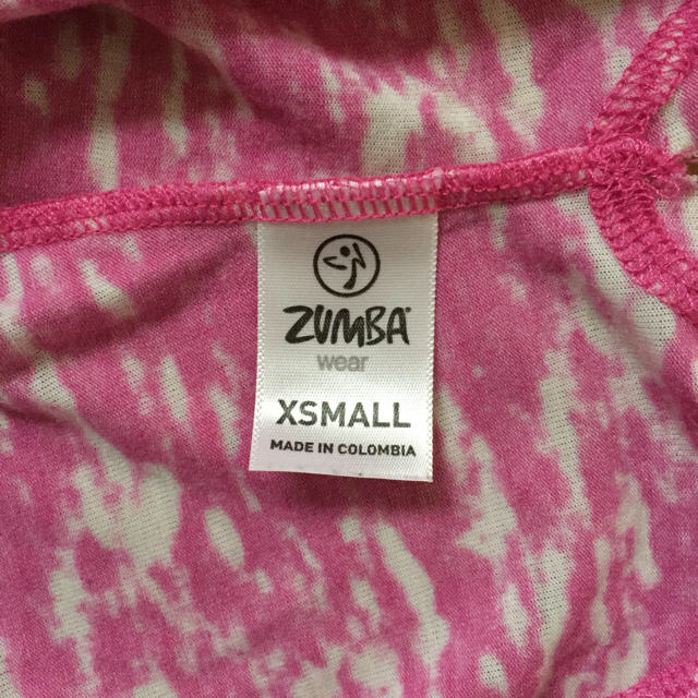 Zumba(ズンバ)のズンバウェア  正規品 スポーツ/アウトドアのトレーニング/エクササイズ(トレーニング用品)の商品写真