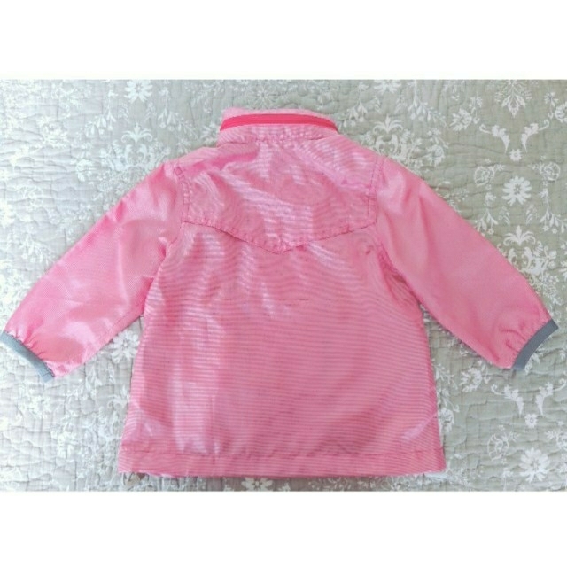 hakka baby(ハッカベビー)のHAKKA baby  ウインドブレイカー ピンク 80サイズ キッズ/ベビー/マタニティのベビー服(~85cm)(ジャケット/コート)の商品写真