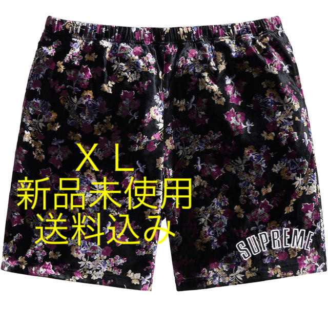 supreme floral Velour Short 新品未使用 ＸＬ