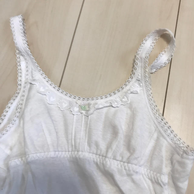 キャミソール 下着 3枚セット キッズ/ベビー/マタニティのキッズ服女の子用(90cm~)(下着)の商品写真