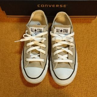 コンバース(CONVERSE)のコンバース ローカット スニーカー ベージュ  23cm(スニーカー)