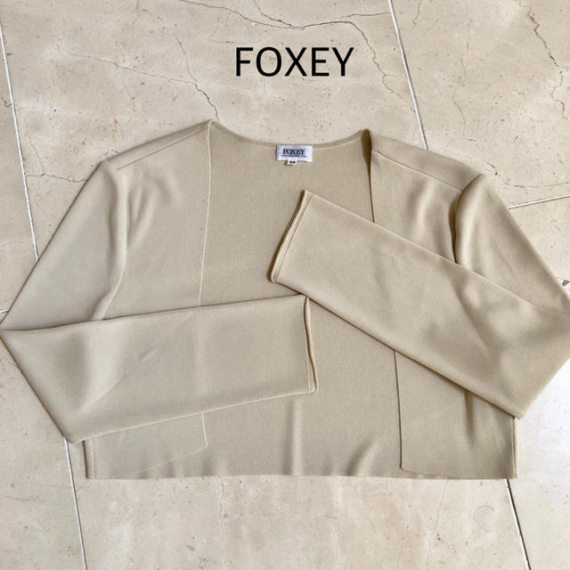 FOXEY(フォクシー)の美品✴︎FOXEY フォクシー ボレロ 38 レディースのトップス(ボレロ)の商品写真