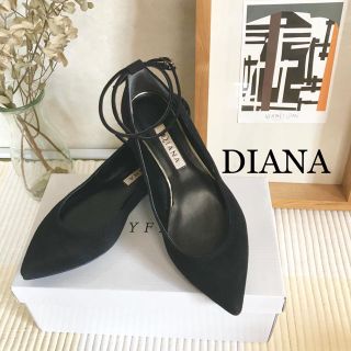 ダイアナ(DIANA)の【DIANA ダイアナスウェードストラップパンプス】(ハイヒール/パンプス)