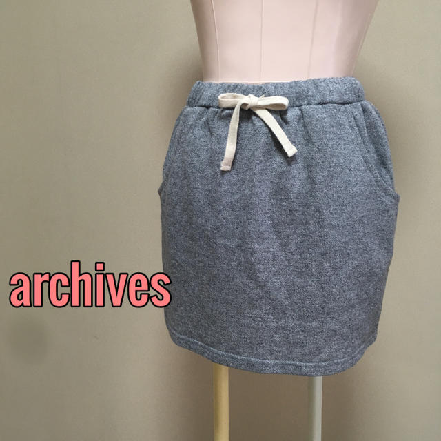 archives(アルシーヴ)のarchives♡スウェットスカート  レディースのスカート(ミニスカート)の商品写真