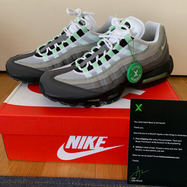 NIKE AIR MAX95mint靴/シューズ