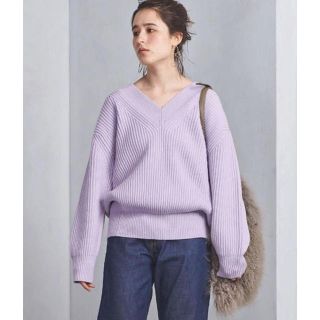 ユナイテッドアローズ(UNITED ARROWS)のユナイテッドアローズ アゼＶネックニット(ニット/セーター)