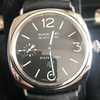 オフィチーネパネライ(OFFICINE PANERAI)の【本物】パネライ ラジオミール ブラックシール pam380(腕時計(アナログ))