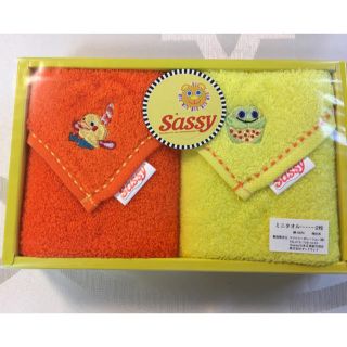 サッシー(Sassy)のSASSY ミニタオル タオルハンカチ 2枚 新品(その他)