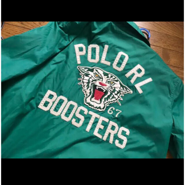 POLO RALPH LAUREN - 激レア ラルフローレン コーチジャケット 緑の