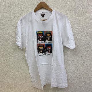 アイリーライフ(IRIE LIFE)の◆新品未使用◆vinyl junkie Tシャツ「人物4人」ホワイト XLサイズ(Tシャツ/カットソー(半袖/袖なし))