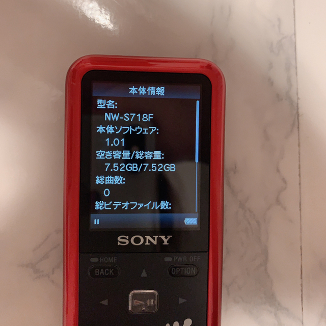 WALKMAN(ウォークマン)のWALKMAN  6点セット スマホ/家電/カメラのオーディオ機器(ポータブルプレーヤー)の商品写真