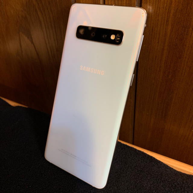 Galaxy - サムスン GALAXY S10 SIMフリー 128GBプリズムホワイトの通販 by わんろ's shop｜ギャラクシーならラクマ