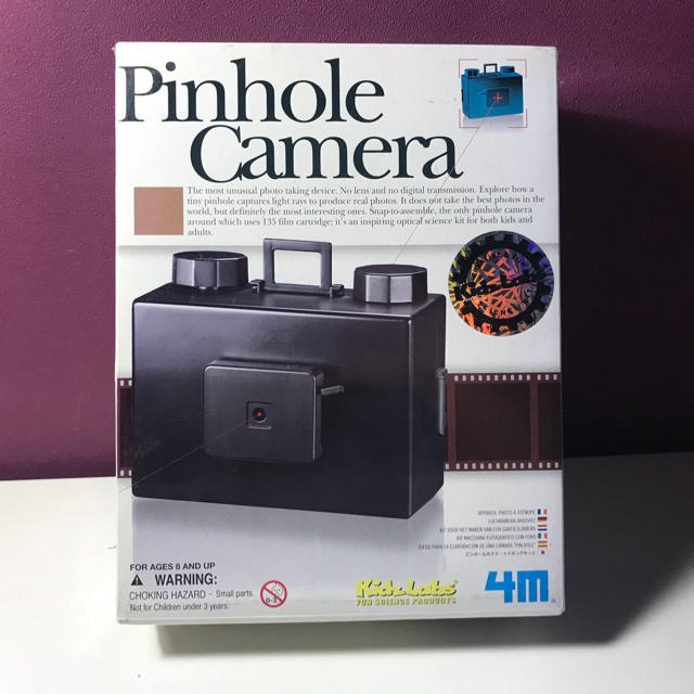 未開封 ピンホールカメラ 4M Kids Labs 日本語説明書付き スマホ/家電/カメラのカメラ(フィルムカメラ)の商品写真