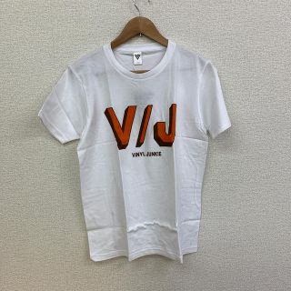 アイリーライフ(IRIE LIFE)の◆新品未使用◆vinyl junkie Tシャツ「オレンジVJ」ホワイト L(Tシャツ/カットソー(半袖/袖なし))