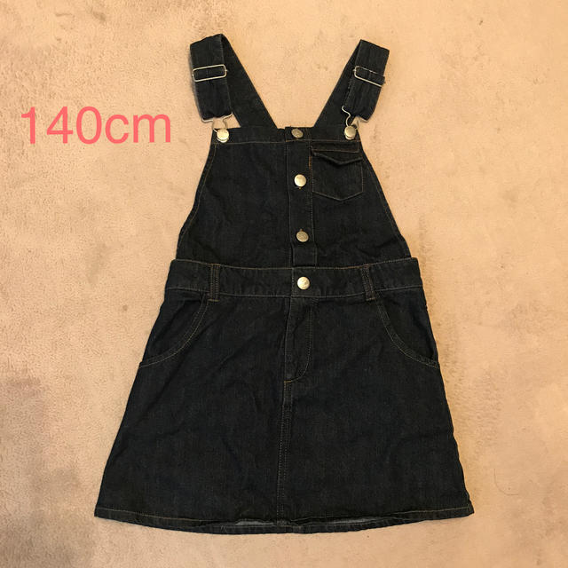 INGNI First(イングファースト)の＊マリーゴールド様専用＊INGNI First 140cm ジャンスカ キッズ/ベビー/マタニティのキッズ服女の子用(90cm~)(ワンピース)の商品写真