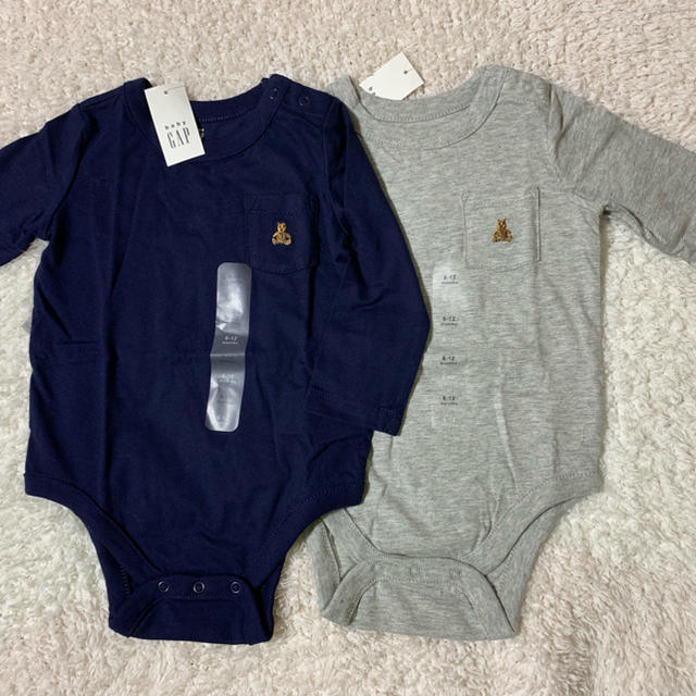 babyGAP(ベビーギャップ)の新品 GAP くまさんボディスーツ 80cm キッズ/ベビー/マタニティのベビー服(~85cm)(肌着/下着)の商品写真