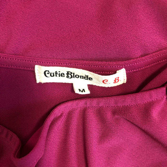 Cutie Blonde(キューティーブロンド)のワールド キューティーブロンド トップス Tシャツ カットソー レディースのトップス(カットソー(半袖/袖なし))の商品写真