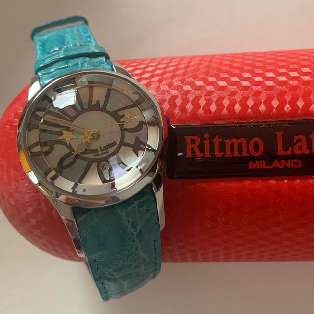 Ritmo Latino(リトモラティーノ)のRitmo Latino ♡ターコイズ レディースのファッション小物(腕時計)の商品写真