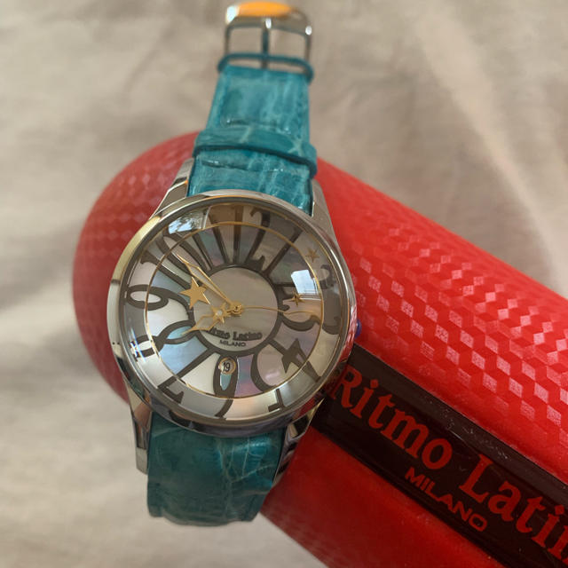 Ritmo Latino(リトモラティーノ)のRitmo Latino ♡ターコイズ レディースのファッション小物(腕時計)の商品写真