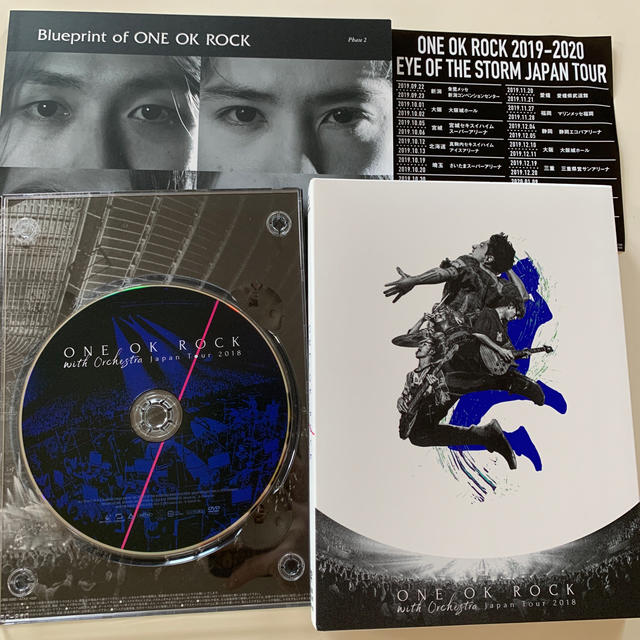 ONE OK ROCK(ワンオクロック)のONE OK ROCK with Orchestra  DVD エンタメ/ホビーのDVD/ブルーレイ(ミュージック)の商品写真
