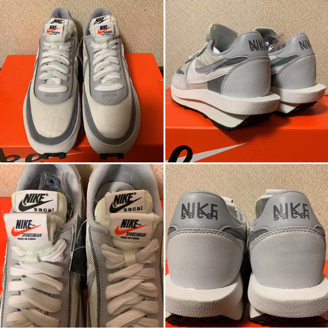 sacai(サカイ)の新品 即発送 sacai×NIKE LDWaffle 27.5cm ホワイト メンズの靴/シューズ(スニーカー)の商品写真