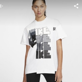 サカイ(sacai)の Nike×sacai T-shirt  Lサイズ ナイキ サカイ Tシャツ (Tシャツ/カットソー(半袖/袖なし))