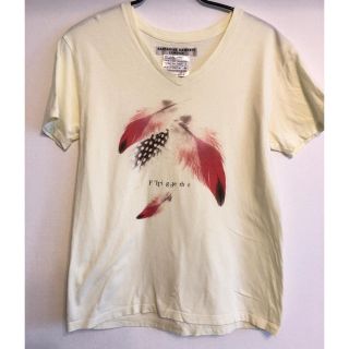 キャサリンハムネット(KATHARINE HAMNETT)のＴシャツ M 黄色 KATHARINE HAMNETT LONDON(Tシャツ(半袖/袖なし))