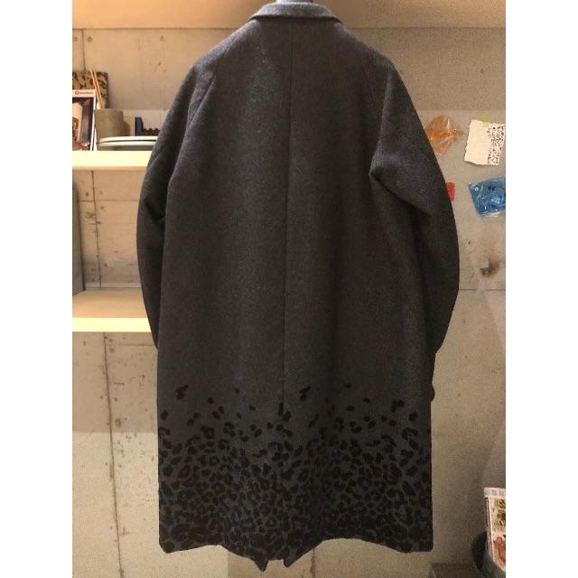 kolor(カラー)のkolorレオパードプリントコート ジャケット カラー sacai  メンズのジャケット/アウター(チェスターコート)の商品写真