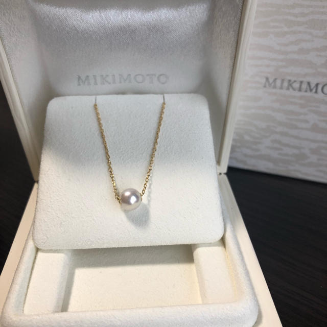 MIKIMOTO - MIKIMOTO 一粒パールネックレスの通販 by 31Chan's shop