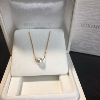 MIKIMOTO 一粒パールネックレス