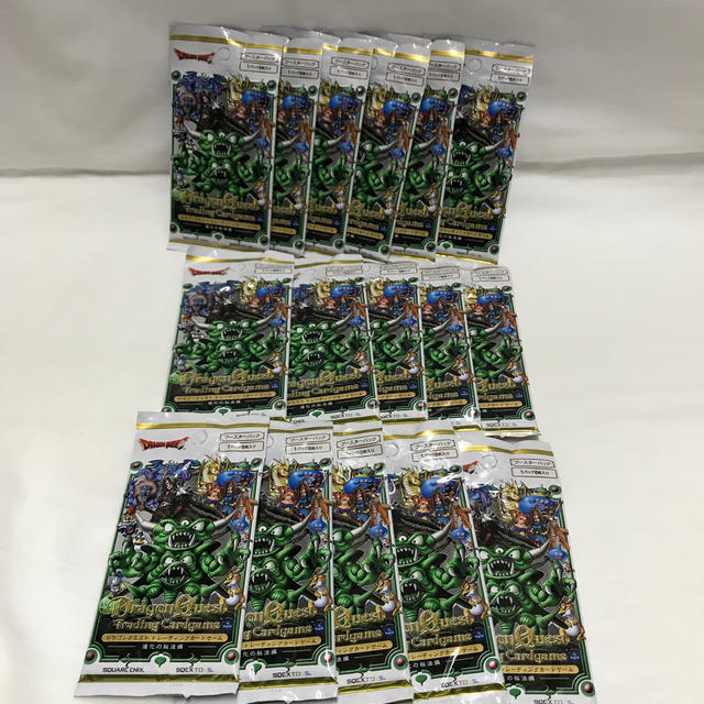 SQUARE ENIX(スクウェアエニックス)のドラゴンクエスト トレーディングカードゲーム 第2弾 進化の秘法編 16パック エンタメ/ホビーのトレーディングカード(Box/デッキ/パック)の商品写真