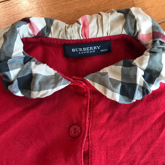 BURBERRY(バーバリー)のバーバリー ベビー ポロシャツ 90 キッズ/ベビー/マタニティのキッズ服女の子用(90cm~)(Tシャツ/カットソー)の商品写真