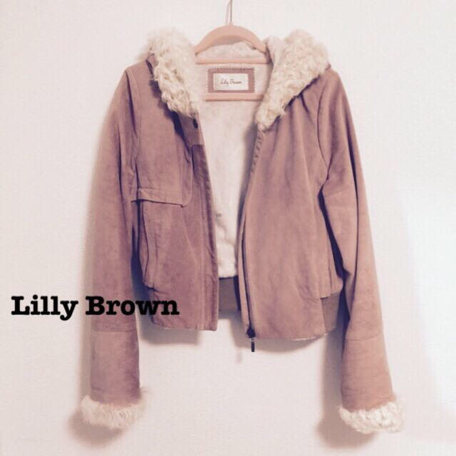 Lily Brown(リリーブラウン)のリリーブラウン♡山内あいなちゃん雑誌掲載 レディースのジャケット/アウター(ライダースジャケット)の商品写真