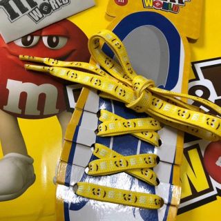 エムアンドエム(M&M)のm&m's 靴ひも ニューヨーク ラスベガス限定(その他)