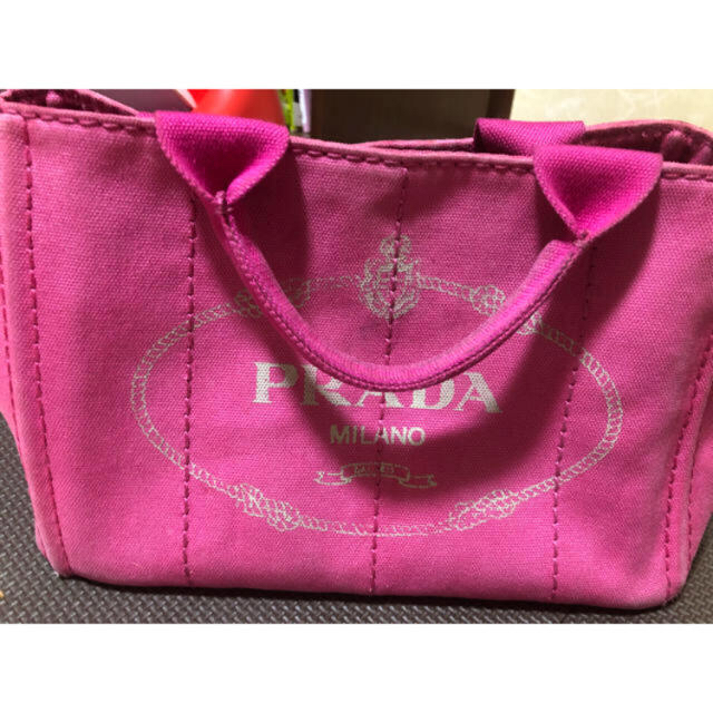 PRADA カナパS ピンク