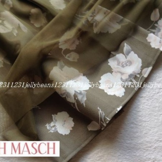 MISCH MASCH(ミッシュマッシュ)のMISCH MASCH 🎀カーキフラワースカート レディースのスカート(ひざ丈スカート)の商品写真