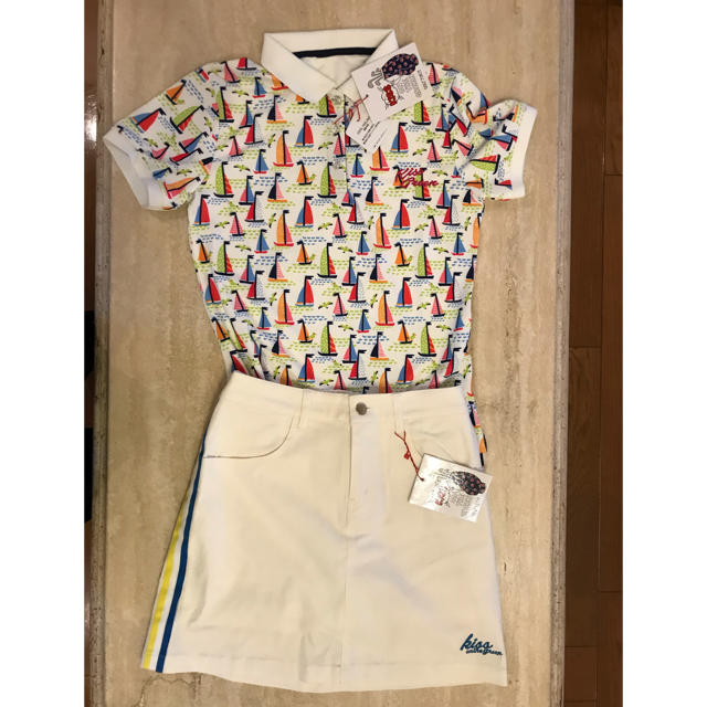 新品未使用　キスオンザグリーン  ポロシャツ スポーツ/アウトドアのゴルフ(ウエア)の商品写真