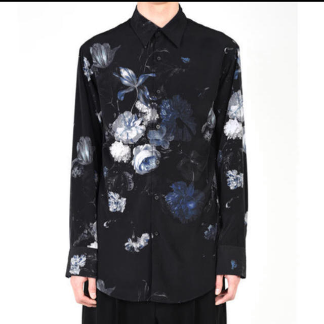 ラッドミュージシャン 18aw 花柄 standard shirt