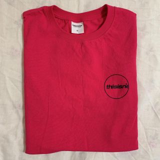 スタイルナンダ(STYLENANDA)のthisisneverthat Tシャツ ピンク(Tシャツ/カットソー(半袖/袖なし))