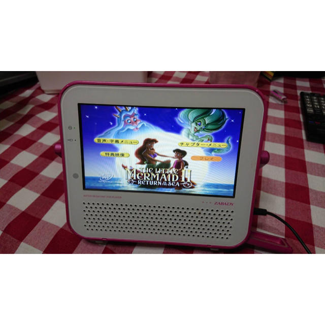 TWINBIRD ポータブルDVDプレイヤー