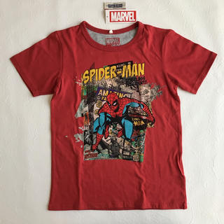 マザウェイズ(motherways)の新品 タグ付 マザウェイズ Tシャツ  150 スパイダーマン(Tシャツ/カットソー)