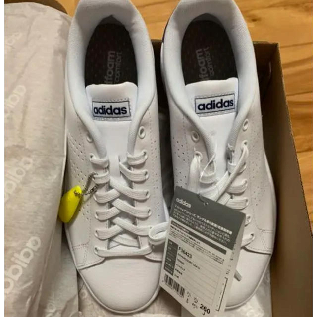 adidas アドヴァンコート LEA U 26cm 新品