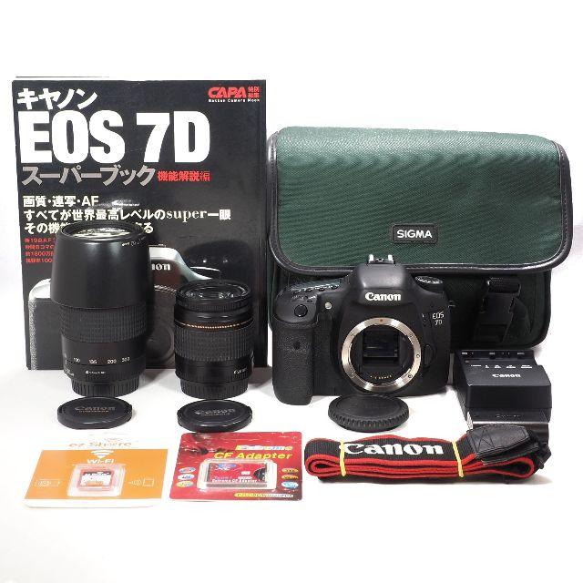 ❤️永遠の名機✨❤️高速連写✨❤️キャノン EOS 7Dダブルズーム