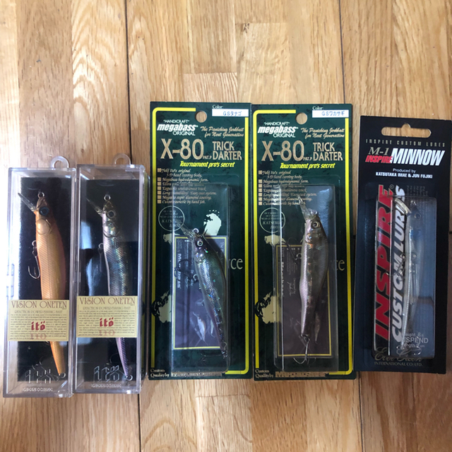 新品 ルアーセット メガバス エバーグリーン ラッキークラフト