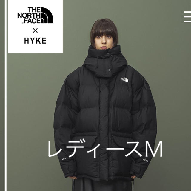 HYKE(ハイク)のMサイズ THE NORTH FACE×HYKE ＷＳビッグダウンジャケット レディースのジャケット/アウター(ダウンジャケット)の商品写真