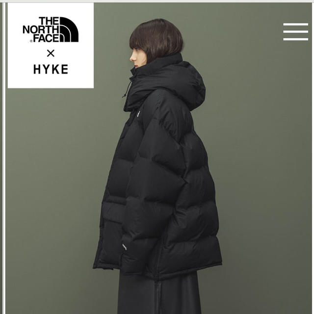 大得価】HYKE - Mサイズ THE NORTH FACE×HYKE ＷＳビッグダウン ...