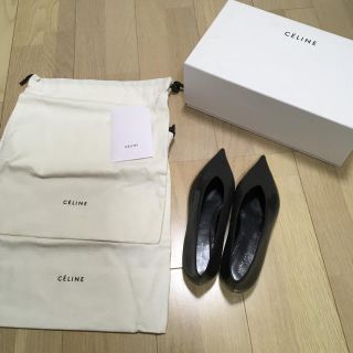 セリーヌ(celine)のセリーヌ フラットシューズ 旧ロゴ 新品 未使用 値下げ終了(バレエシューズ)