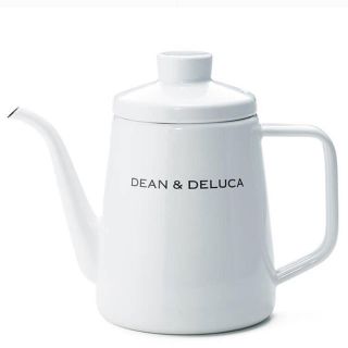 ディーンアンドデルーカ(DEAN & DELUCA)の未使用 未開封 DEAN & DELUCA ホーローケトル ホワイト 1L  (調理道具/製菓道具)